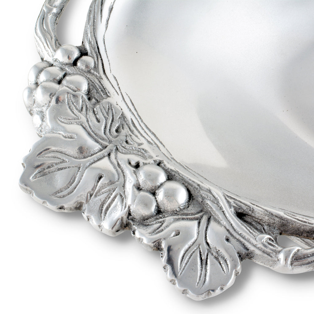 Open Vine Grape Vegetable Dish | Artful Dining Statement