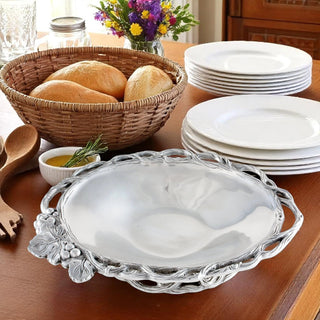 Open Vine Grape Vegetable Dish | Artful Dining Statement