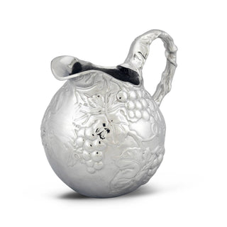 Sculpted Grape Pitcher – Small | Graceful Tabletop Detail