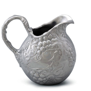 Sculpted Grape Pitcher – Small | Graceful Tabletop Detail