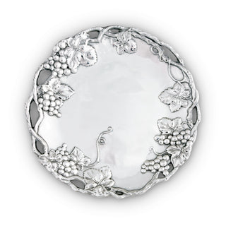 Grape Round Tray 15″ | Elegant Entertaining Serveware