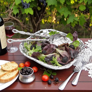 Grape Salad Bowl Set 3-Pc | Elegant Entertaining Serveware