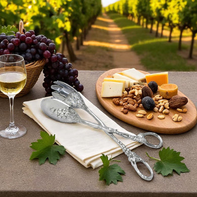 Grape Salad Tongs Vineyard Serving Accent