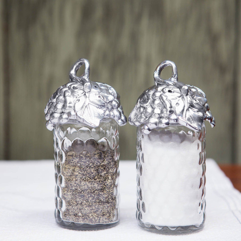 Grape Salt and Pepper Set | Elegant Tabletop Accent