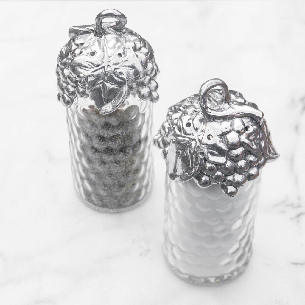 Grape Salt and Pepper Set | Elegant Tabletop Accent