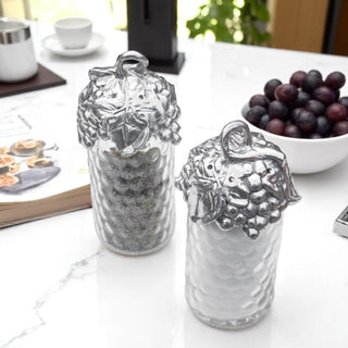 Grape Salt and Pepper Set | Elegant Tabletop Accent