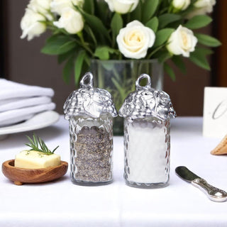 Grape Salt and Pepper Set | Elegant Tabletop Accent
