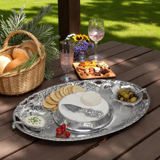 Grape Tray Entertainment Set of 5 Vineyard Accent