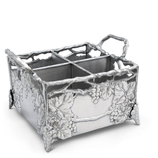 Grapevine Flatware Caddy Vineyard Table Accent