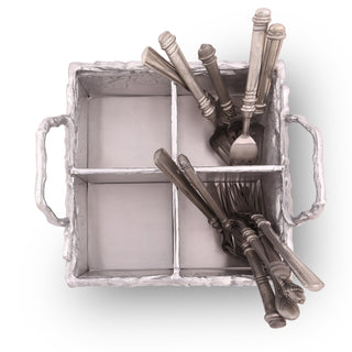 Grapevine Flatware Caddy Vineyard Table Accent