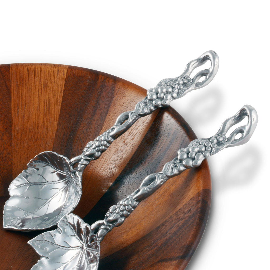 Grapevine Salad Serving Set Vineyard Accent