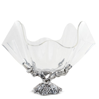 Grapevine Stand Acrylic Bowl 14″ | Elegant Entertaining Serveware