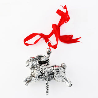Bunny Annual All-Metal Christmas Ornament