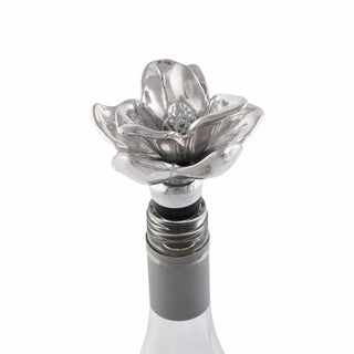 Magnolia Bottle Stopper Floral Bar Accent