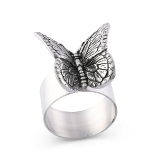 Butterfly Napkin Rings Set of 4