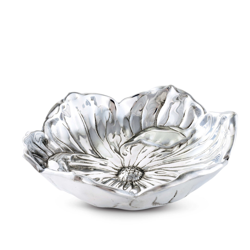 Magnolia 10 Inch Bowl Floral Table Accent