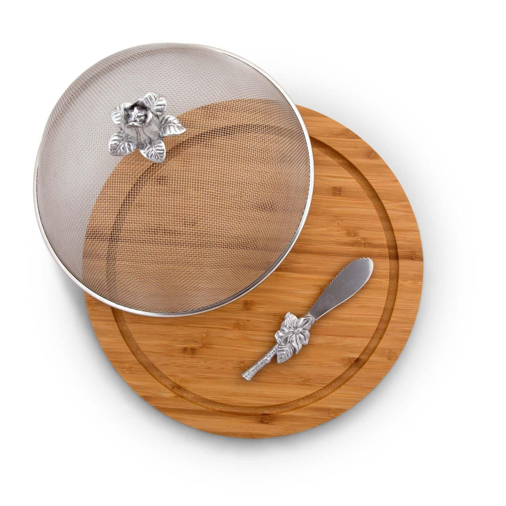 Magnolia Picnic Cheese Board & Spreader Set