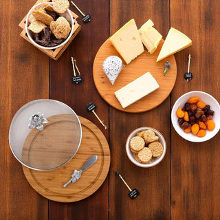 Magnolia Picnic Cheese Board & Spreader Set
