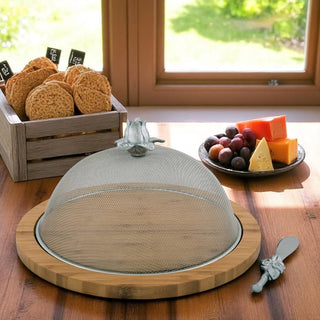 Magnolia Picnic Cheese Board & Spreader Set