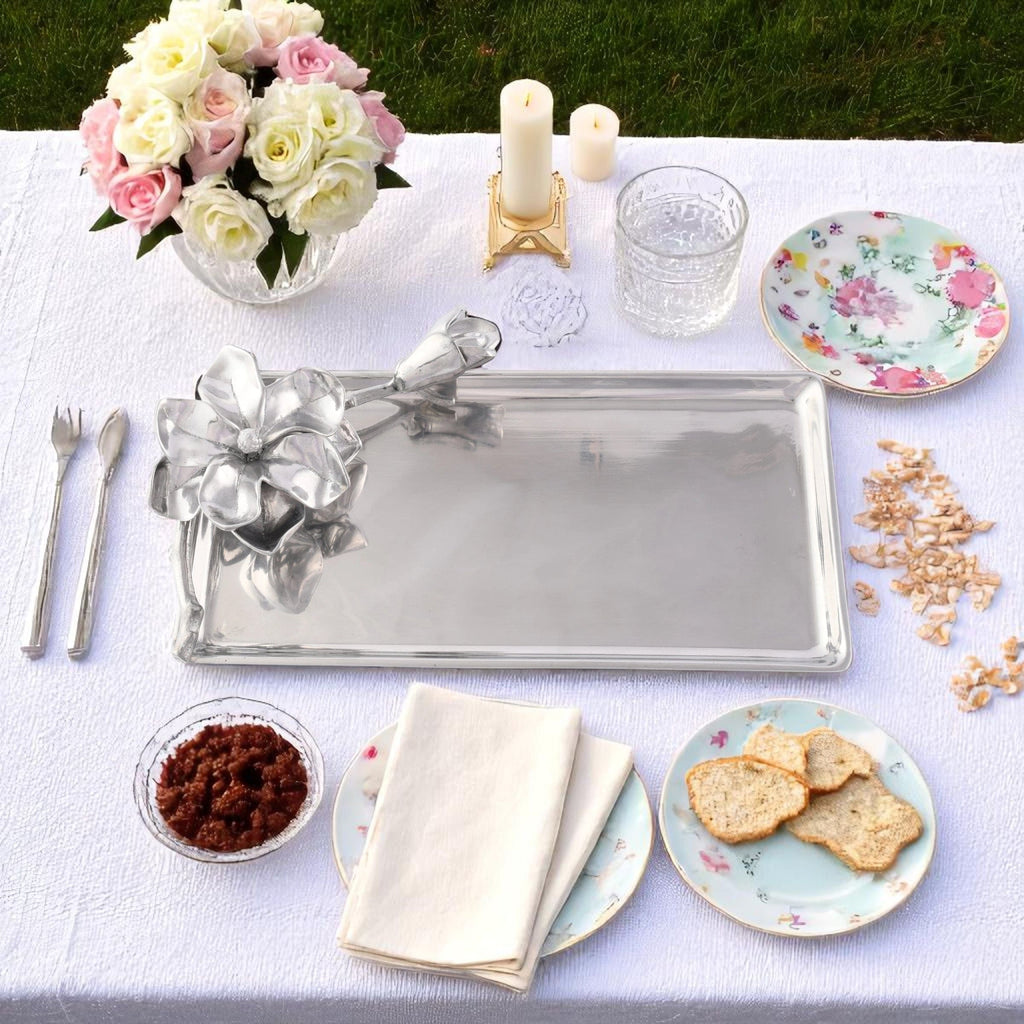 Magnolia 6 x 12 Decorative Tray Accent