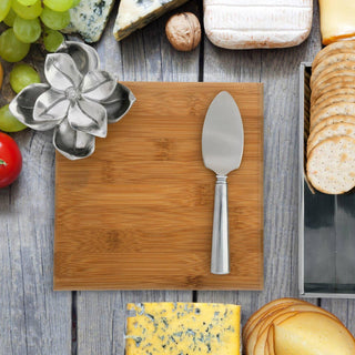 Magnolia Bamboo Cheese Board & Spreader Set