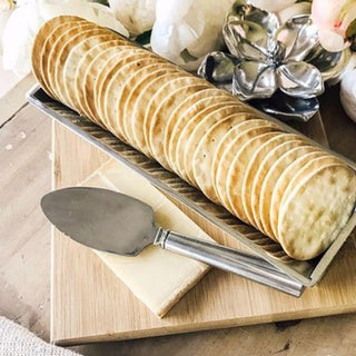 Magnolia Bamboo Cheese Board & Spreader Set