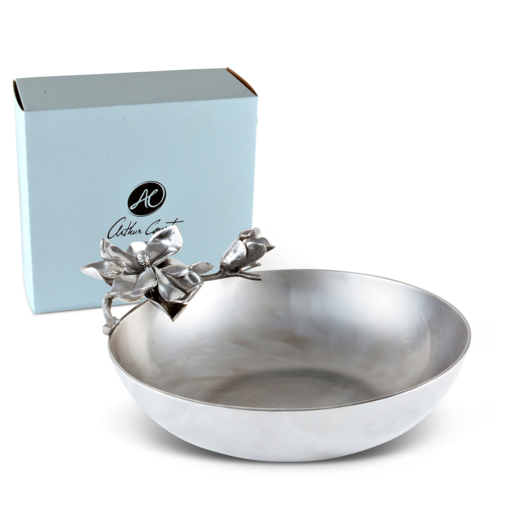 Magnolia Bowl Floral Table Centerpiece