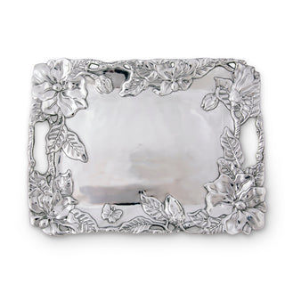 Magnolia Clutch Tray Floral Table Accent