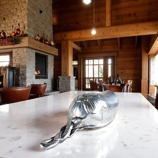 Magnolia Ice Scoop Floral Bar Accent