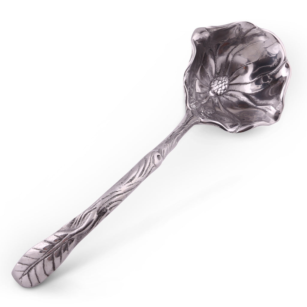 Magnolia Ladle Floral Serving Accent