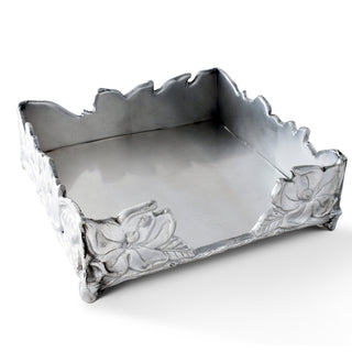 Magnolia Luncheon Napkin Box Decorative Holder