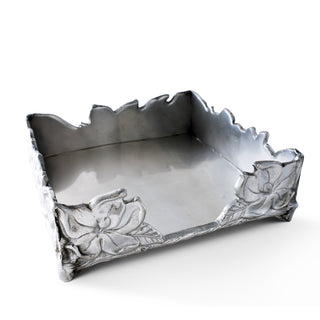 Magnolia Luncheon Napkin Box Decorative Holder