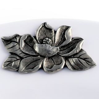 Magnolia Lunch Plates Set of 4 Floral Table Accent