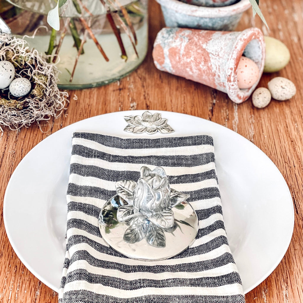 Magnolia Napkin Weight Floral Table Accent