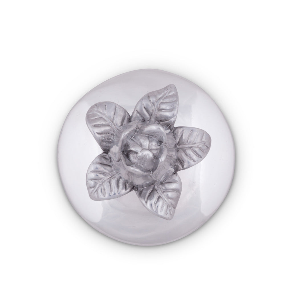 Magnolia Napkin Weight Floral Table Accent