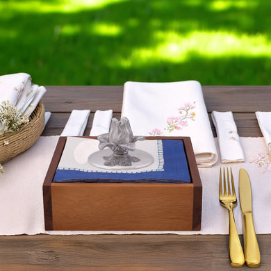 Magnolia Napkin Weight Floral Table Accent