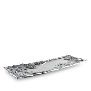 Magnolia Oblong Serving Tray Floral Accent