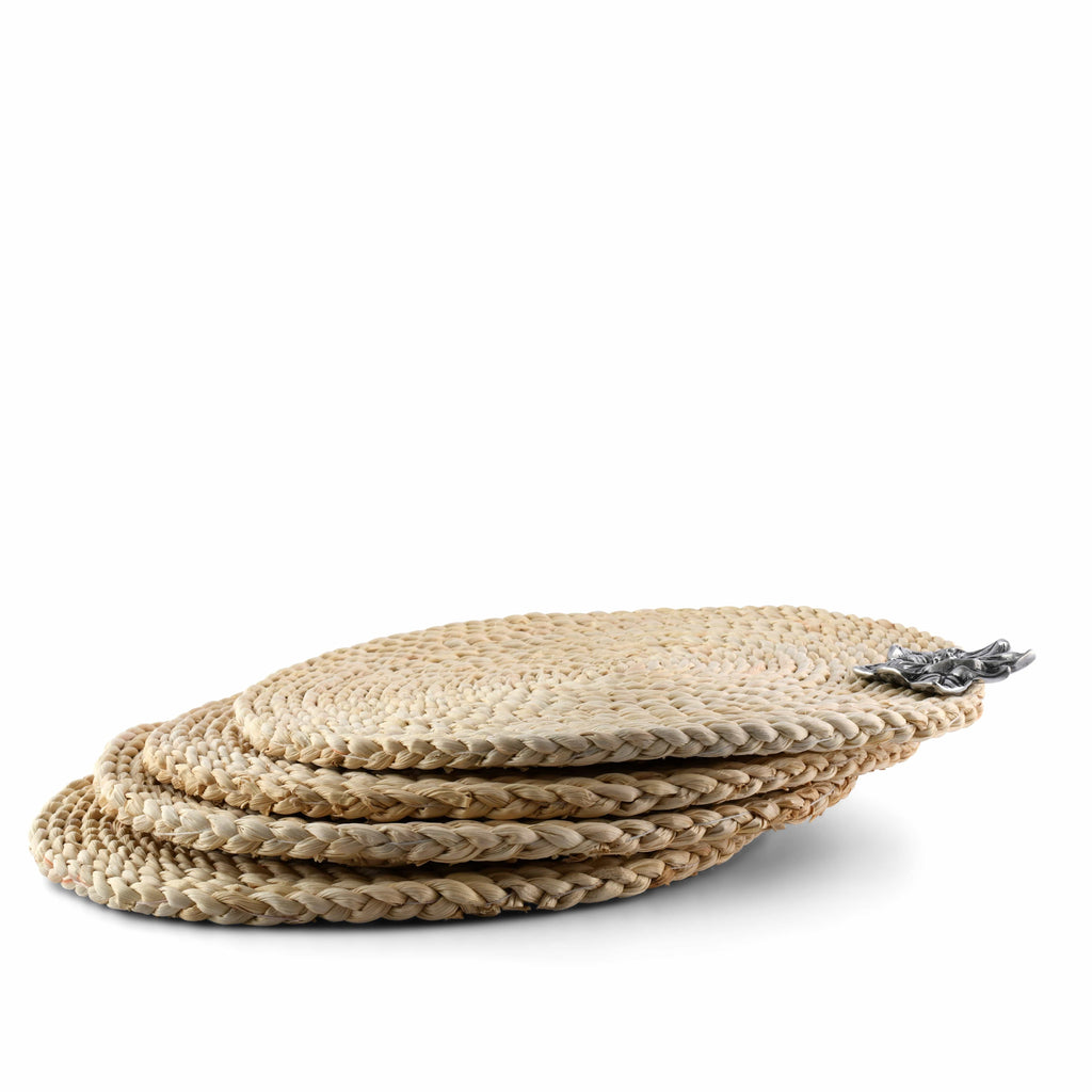 Magnolia Placemats Set of 4 Floral Table Accent