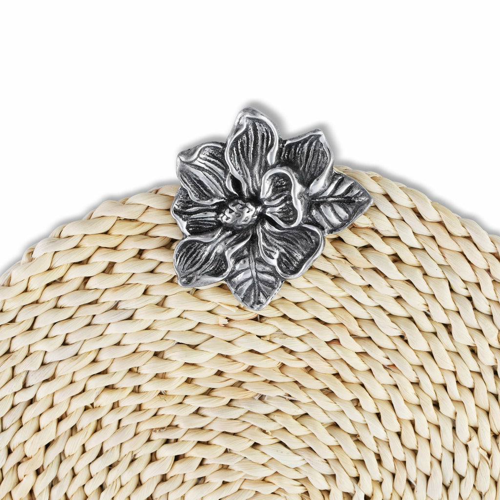 Magnolia Placemats Set of 4 Floral Table Accent