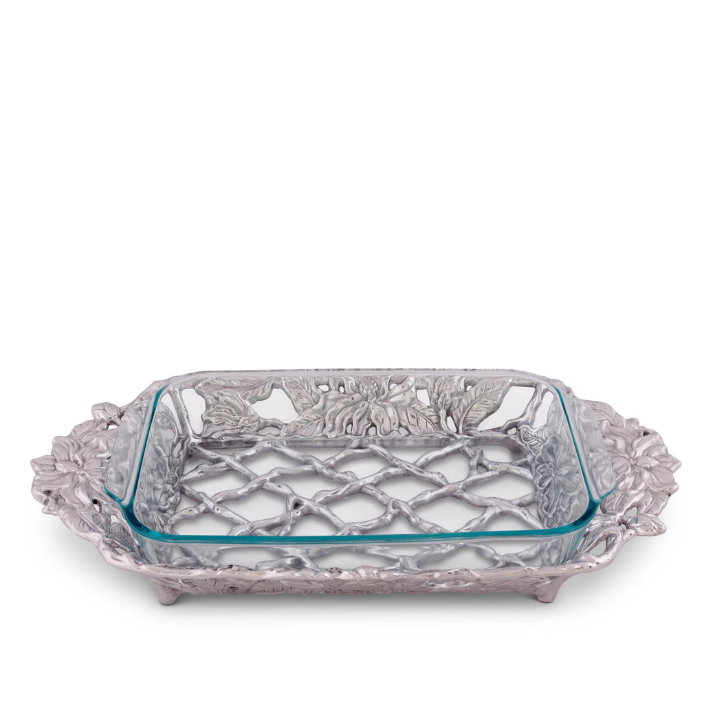 Magnolia Pyrex Holder 3 Qt Table Accent