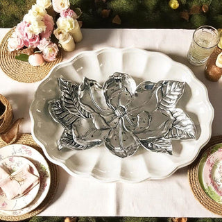 Magnolia Tray 8 x 13.5 Decorative Accent