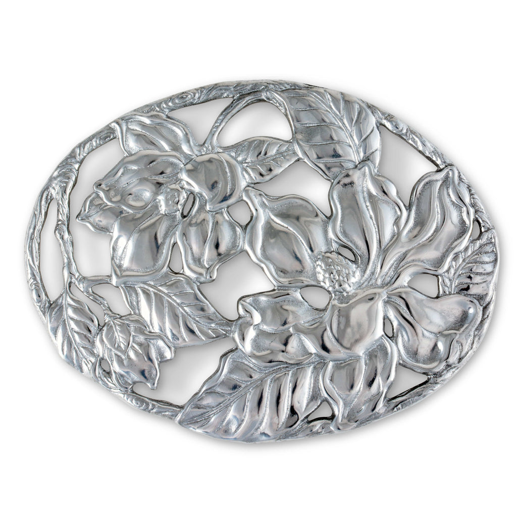 Magnolia Trivet Decorative Table Accent