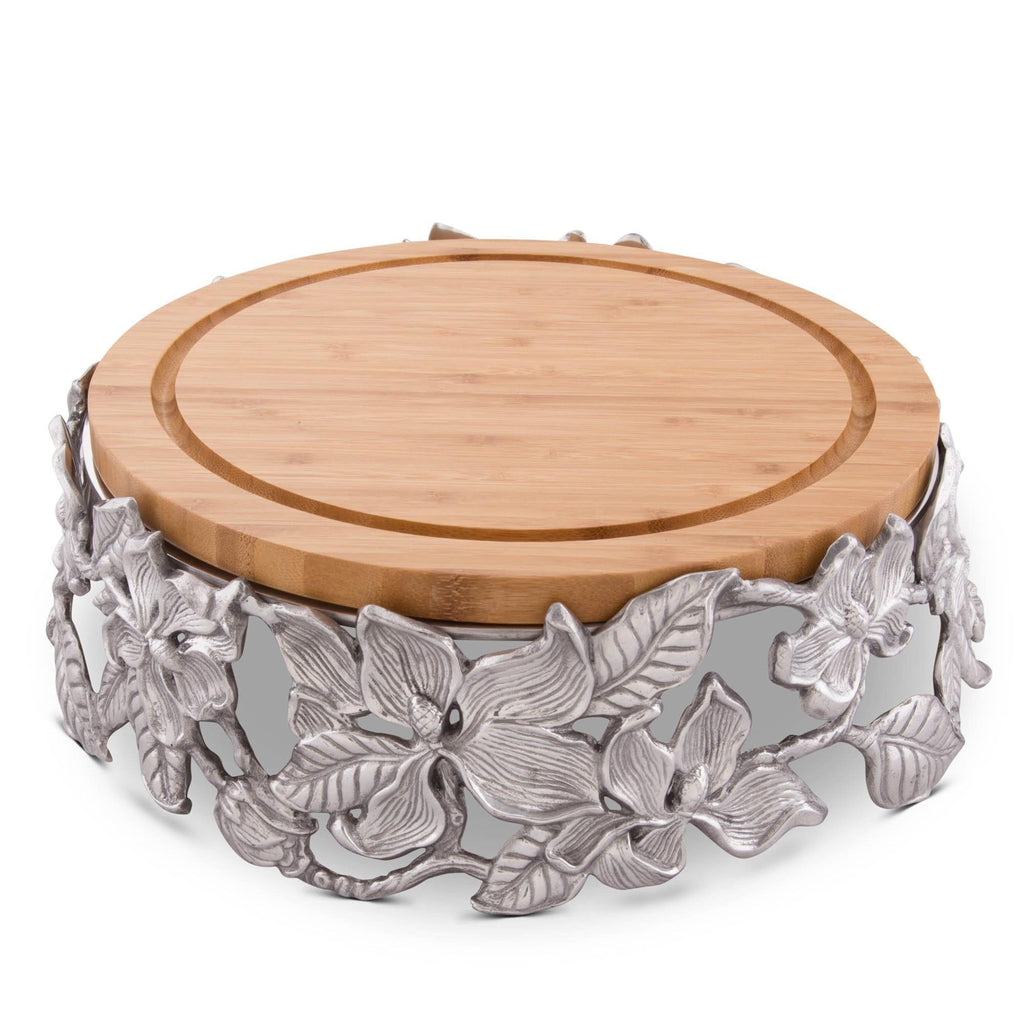 Magnolia Cheese Pedestal Serving Stand