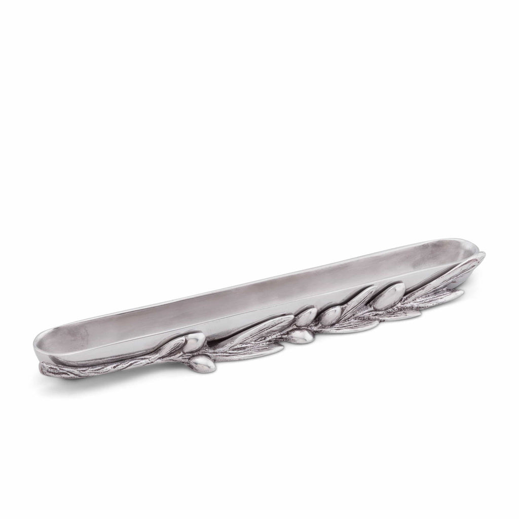 Olive Canoe Server | Elegant Appetizer Dish