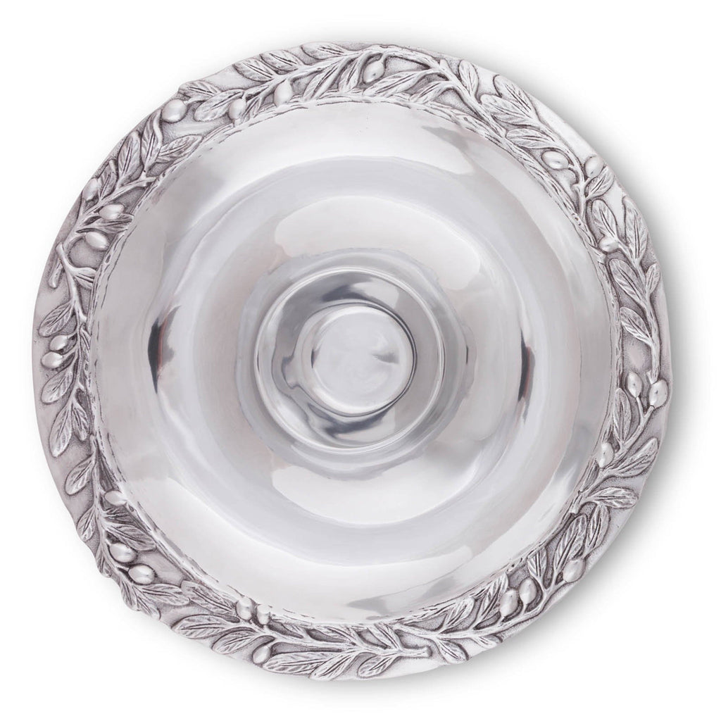 Olive Chip & Dip Set | Sculptural Entertaining Essential