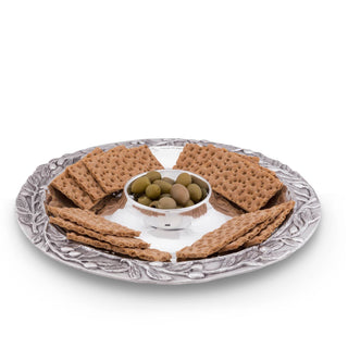 Olive Chip & Dip Set | Sculptural Entertaining Essential
