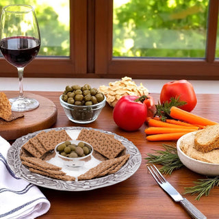 Olive Chip & Dip Set | Sculptural Entertaining Essential