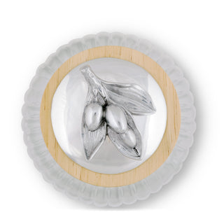 Olive Knob Glass Canisters | Sculptural Kitchen Storage