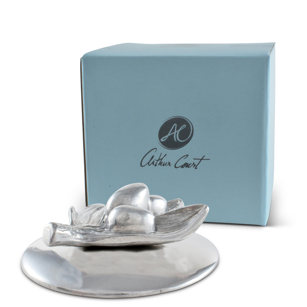 Olive Napkin Weight | Sculptural Outdoor Table Accent