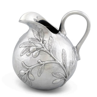 Olive Motif Pitcher | Elegant Serving Pitcher